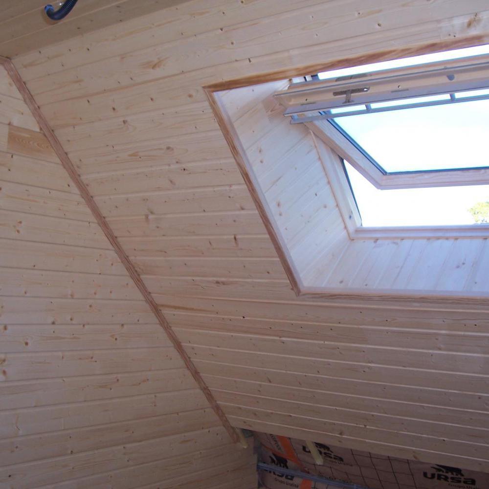 aménagement intérieur incliné