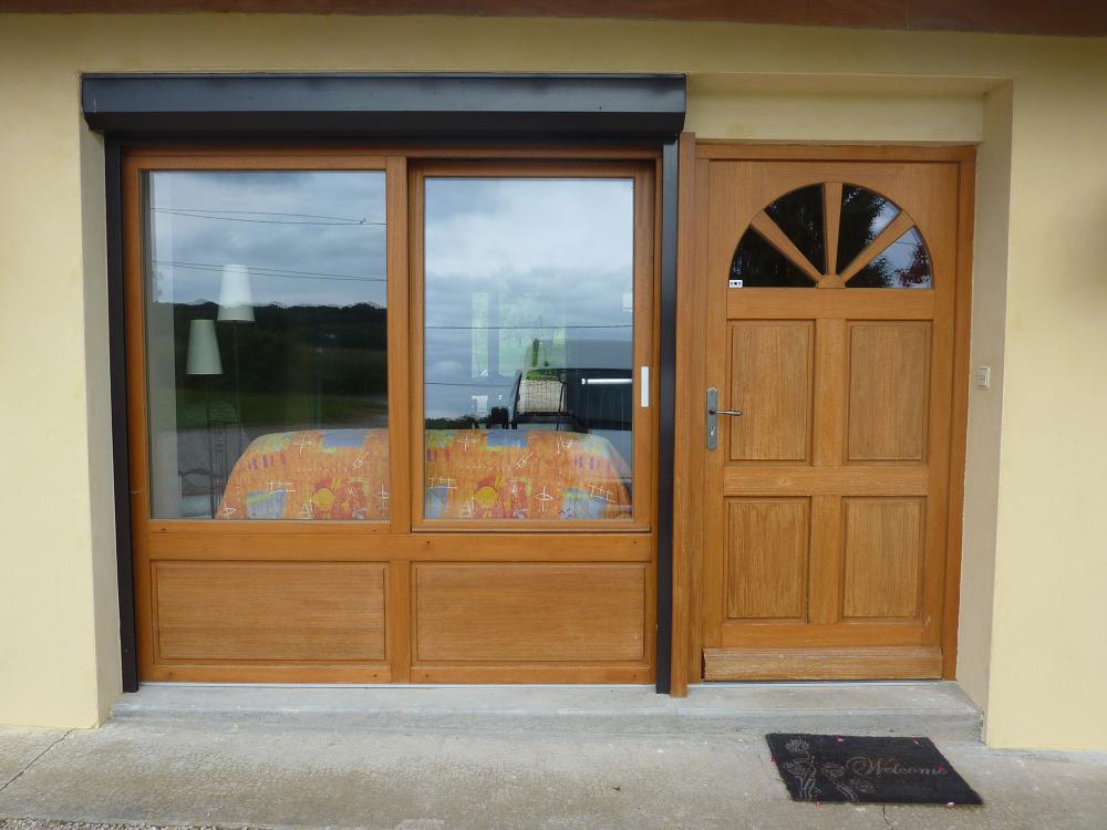 porte en bois