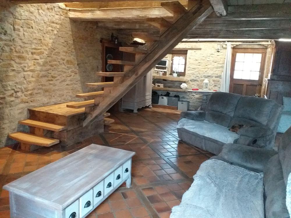 escalier salon